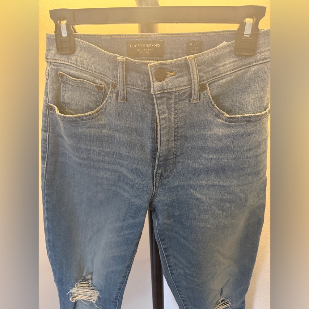 Lucky Brand Women’s Blue Ankle Jeans